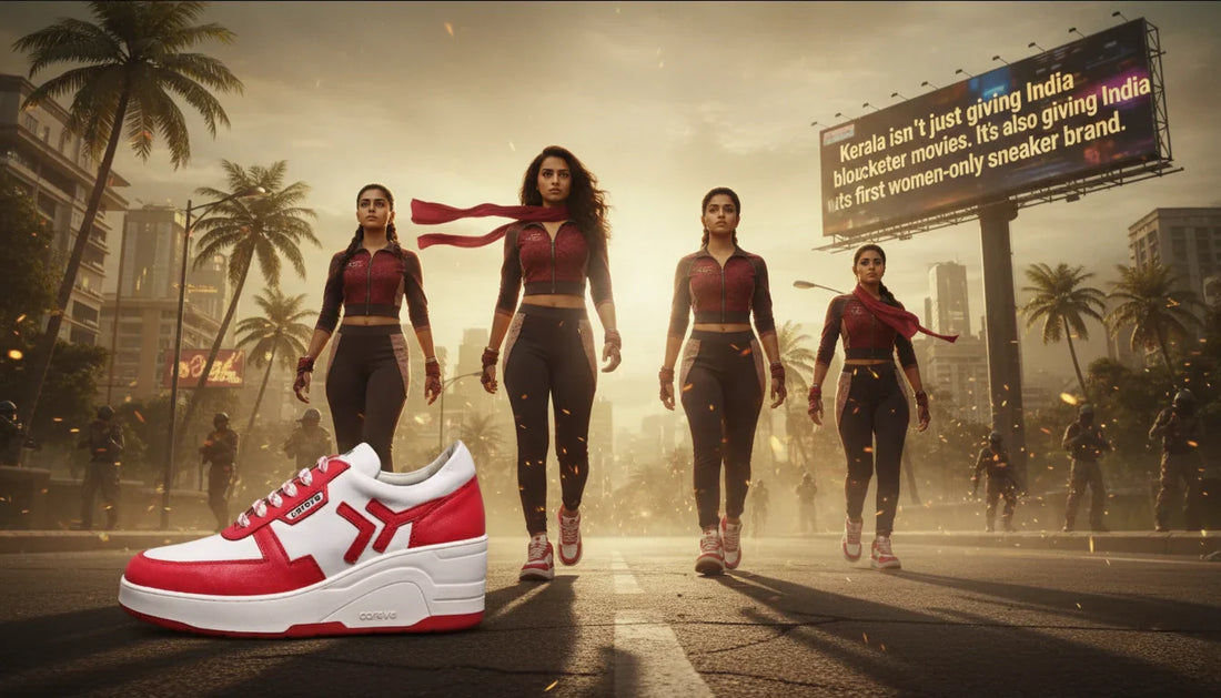 Kerala isn’t just giving India blockbuster movies. It’s also giving India its first women-only sneaker brand.