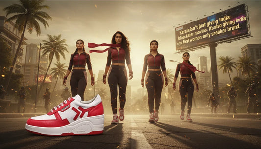 Kerala isn’t just giving India blockbuster movies. It’s also giving India its first women-only sneaker brand.